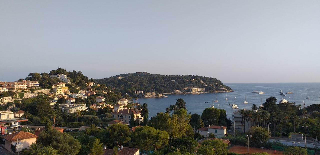 Vue Mer Exceptionnelle Entre Nice Et Monaco Villefranche-sur-Mer Bagian luar foto