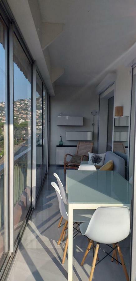 Vue Mer Exceptionnelle Entre Nice Et Monaco Villefranche-sur-Mer Bagian luar foto